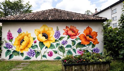 Fresque murale tunisienne