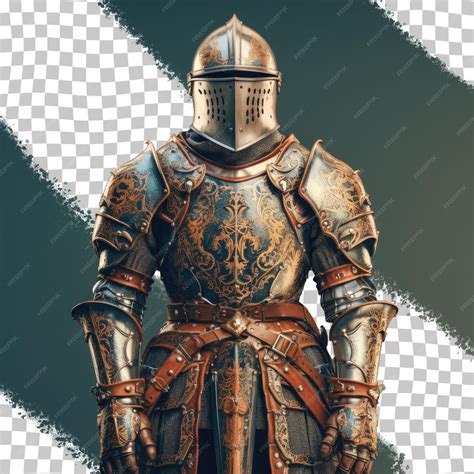 Illustration d'une armure de Gardien ornée d'un revêtement rare