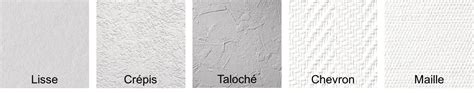 Différents grains de toile