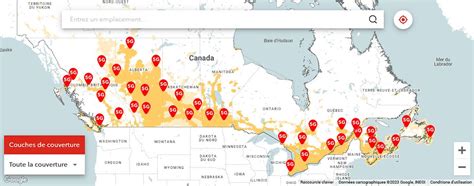 Graphique comparatif des forfaits cellulaires des principaux opérateurs au Canada