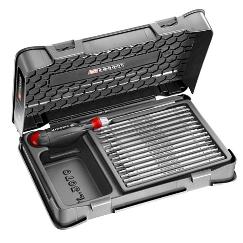 Coffret de rangement pour tournevis dynamométrique Facom avec certificat