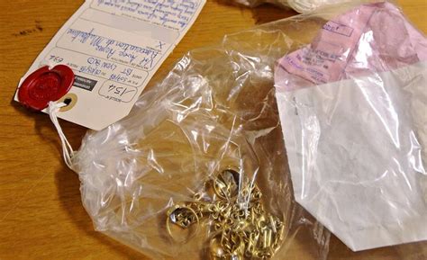 Diversité des objets pouvant être enregistrés comme scellés judiciaires