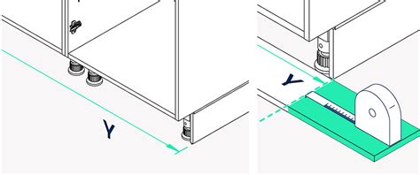 Schéma de découpe de plinthe sur mesure