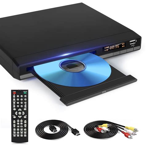 étagère murale pour DVD avec lecteur DVD intégré
