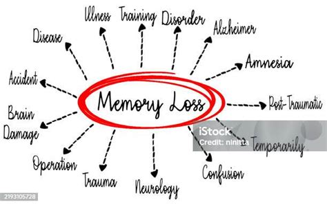 Schéma des causes possibles de la perte de sourcils