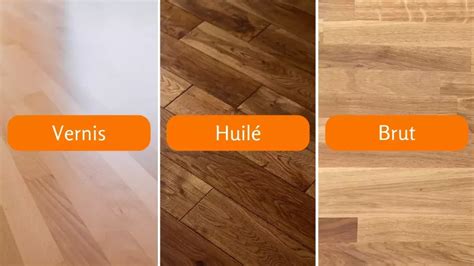 Comparaison visuelle entre bois huilé et bois verni