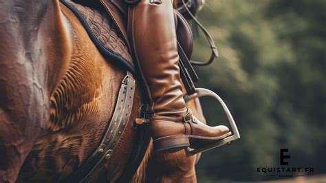 Différents types de bottes d'équitation