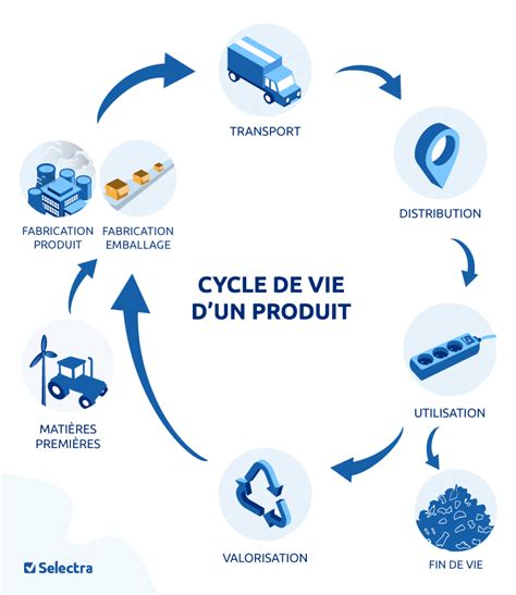 Schéma simplifié du cycle de vie d'une entreprise
