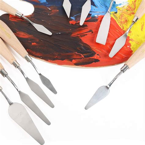 Outils de peinture au couteau