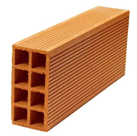 Briques creuses en terre cuite