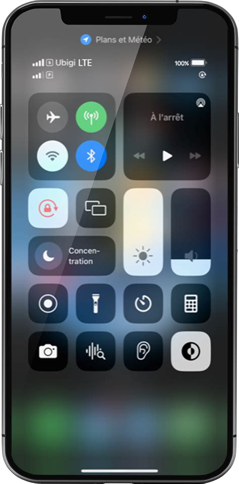 Diagramme montrant l'emplacement de l'antenne réseau dans un iPhone