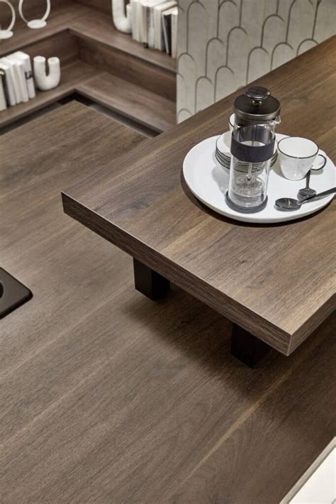 Palette de couleurs et de motifs de plans de travail stratifiés