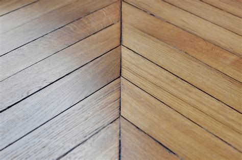Exemple de parquet à l'anglaise avec un motif en 3 frises