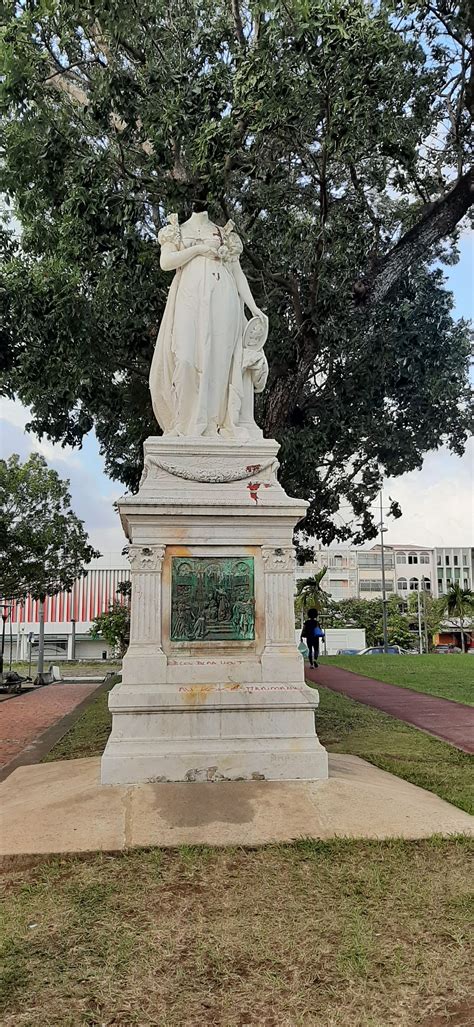 Statue de Joséphine de Beauharnais à Fort-de-France