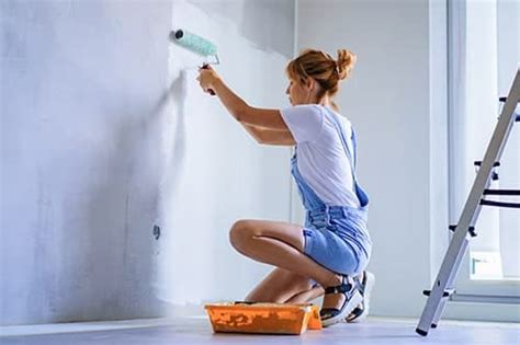 Outils pour peindre un mur