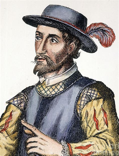 Représentation artistique de Juan Ponce de León