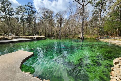Vue aérienne de Ponce de Leon Springs State Park