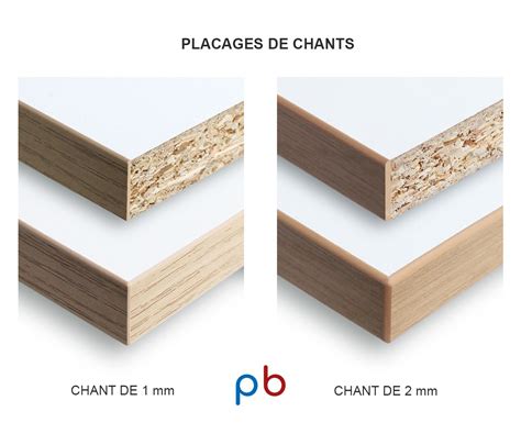 Panneau mélaminé avec décor bois