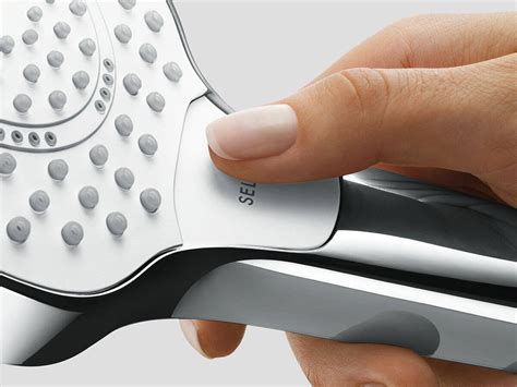 Douchette à main Hansgrohe Croma Select avec bouton de sélection