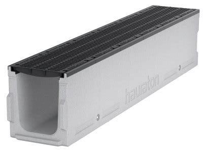 Structure d'un caniveau en béton haute performance