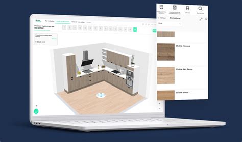 Outil de conception 3D pour cuisine