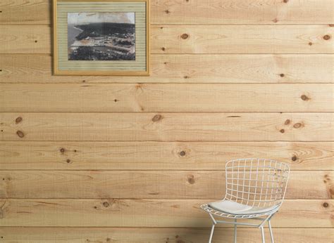Exemple de lambris en bois torréfié