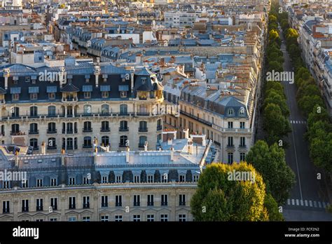 Vue aérienne du 16e arrondissement de Paris avec le quartier de la Plaine Monceau