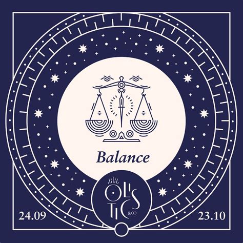 Symbole de la balance, représentant l'équilibre et l'humilité dans la pratique astrologique