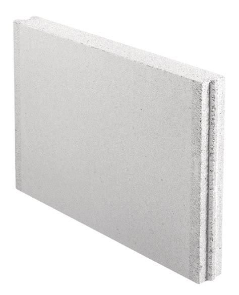 Schéma de coupe d'un carreau de béton cellulaire