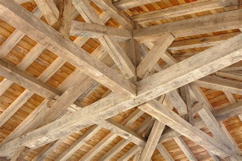 Charpente en bois traditionnelle