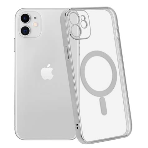 iPhone 8 avec une coque de protection transparente