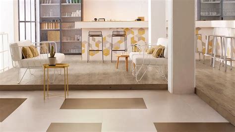 Salle d'exposition Forbo avec diverses collections Allura