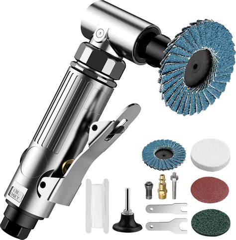 Kit de ponçage pour meuleuse d'angle avec disques abrasifs de différents grains
