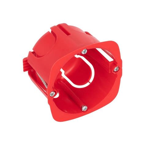 Boîte d'encastrement pour cloison sèche avec pattes de fixation