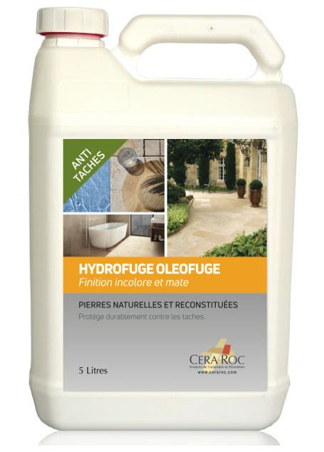 schéma explicatif de l'action d'un produit hydrofuge sur la pierre