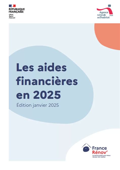 Aides financières rénovation