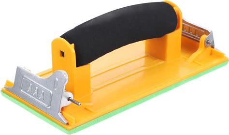 Outil de ponçage manuel avec bloc et papier abrasif