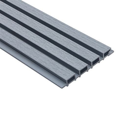 Panneaux de bardage WPC de différentes couleurs