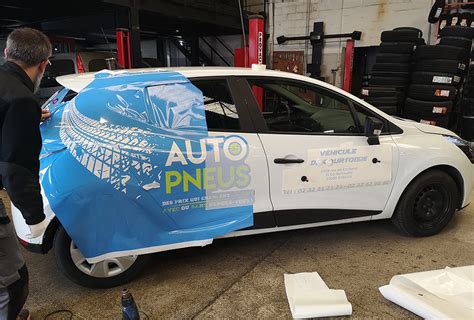 marquage véhicule entreprise