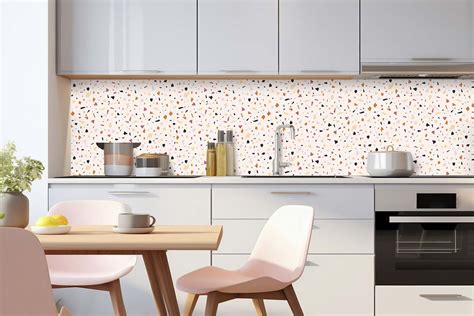 Exemples de crédences colorées et texturées