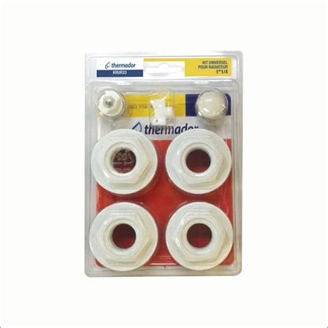 Kit de bouchons et purgeur pour radiateur en fonte