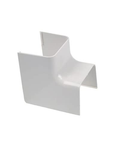 Exemples d'accessoires pour goulottes : coupleur, angle, embout