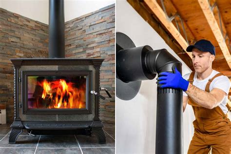 Installation poêle à bois