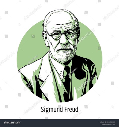 Illustration de Sigmund Freud
