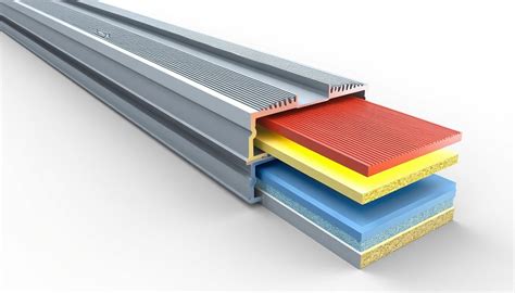 Exemple de rail de départ pour ITE avec système de goutte d'eau