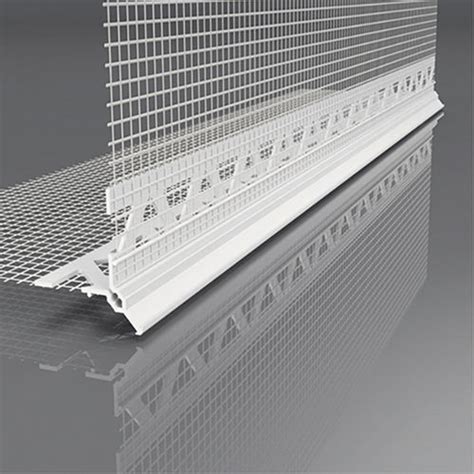 Profilé d'angle entoilé pour ITE