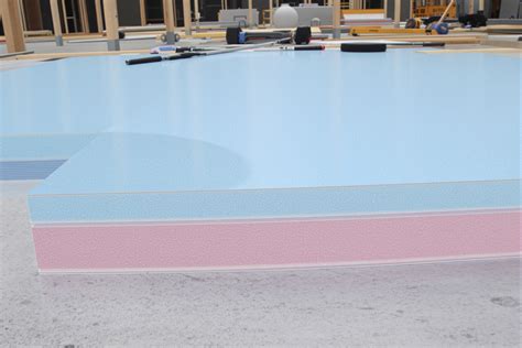 Structure cellulaire fermée du polystyrène extrudé