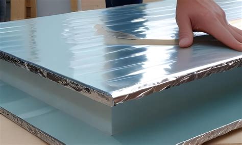 Illustration d'un panneau isolant sous vide