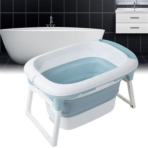 comparaison baignoire bébé et seau de bain