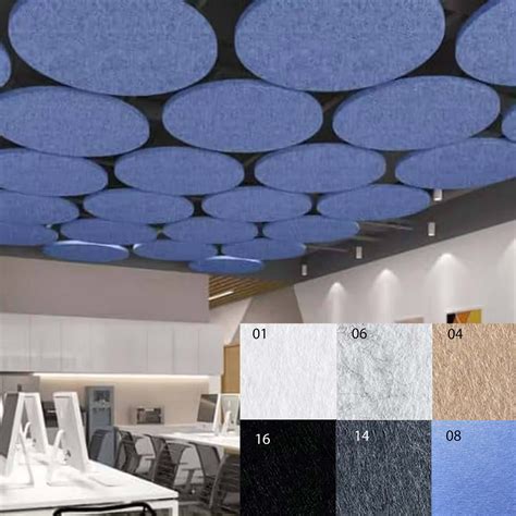 Panneaux de faux plafond acoustiques
